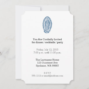 Our Lady of Guadalupe Invitation