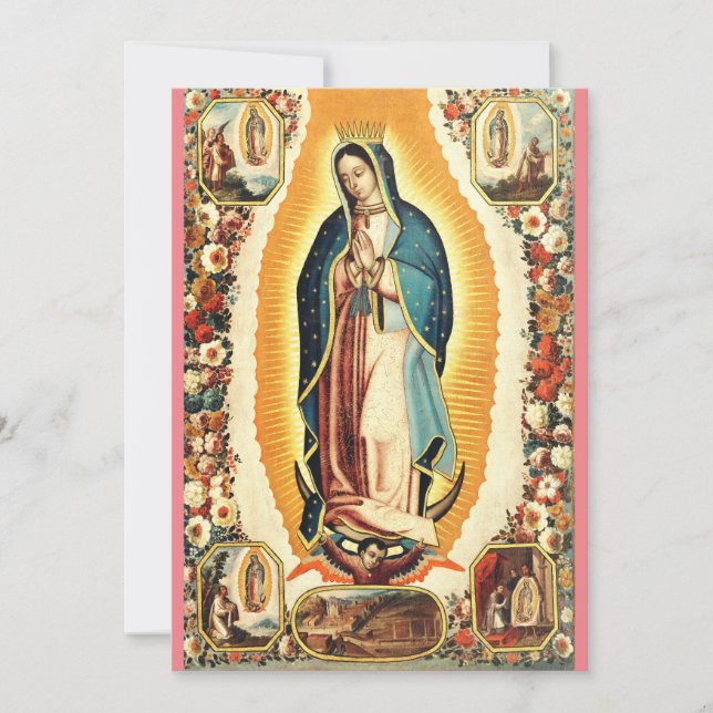 Our Lady of Guadalupe Invitation (Front)