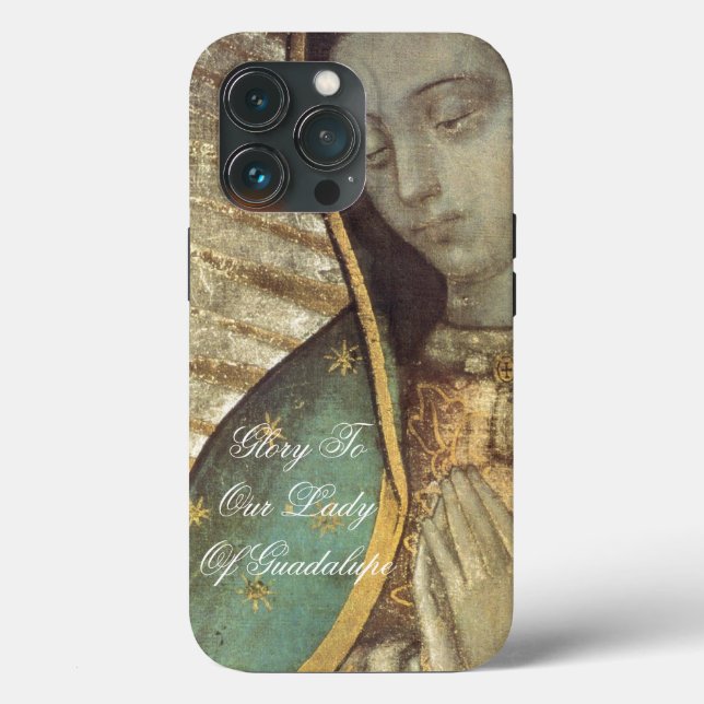 OUR LADY OF GUADALUPE iPhone 13 Pro Cases (Back)