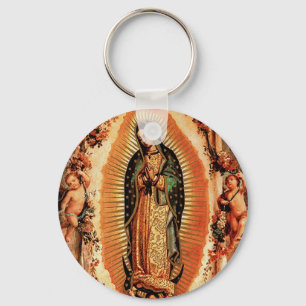 Our Lady of Guadalupe Key Ring
