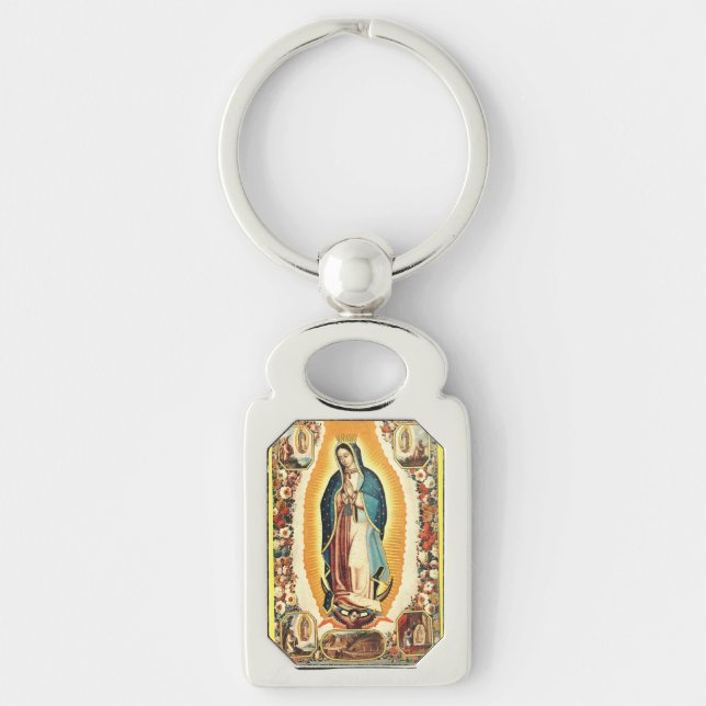 Our Lady of Guadalupe Key Ring (Front)