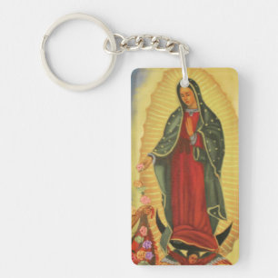 Our Lady of Guadalupe Key Ring