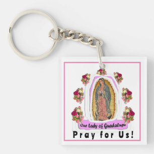 Our Lady of Guadalupe Key Ring