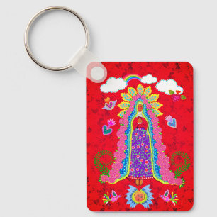 Our Lady of Guadalupe Keychain