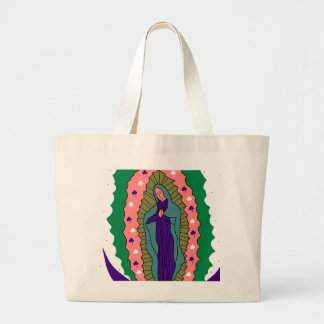 OUR LADY OF GUADALUPE LARGE TOTE BAG