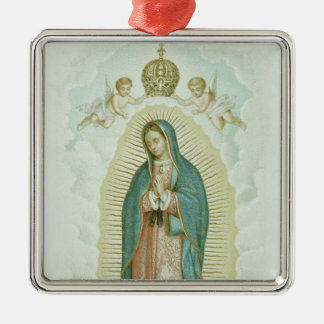 Our Lady Of Guadalupe Metal Tree Decoration