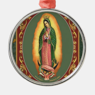 OUR LADY OF GUADALUPE METAL TREE DECORATION