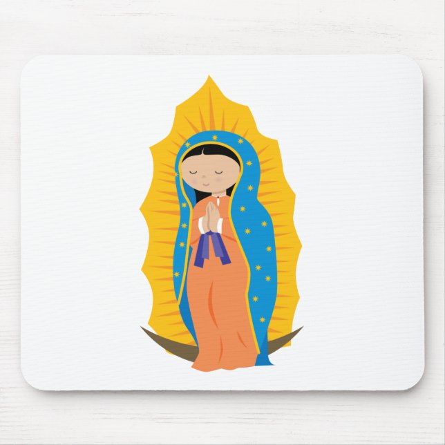 Our Lady of Guadalupe Mouse Mat (Front)
