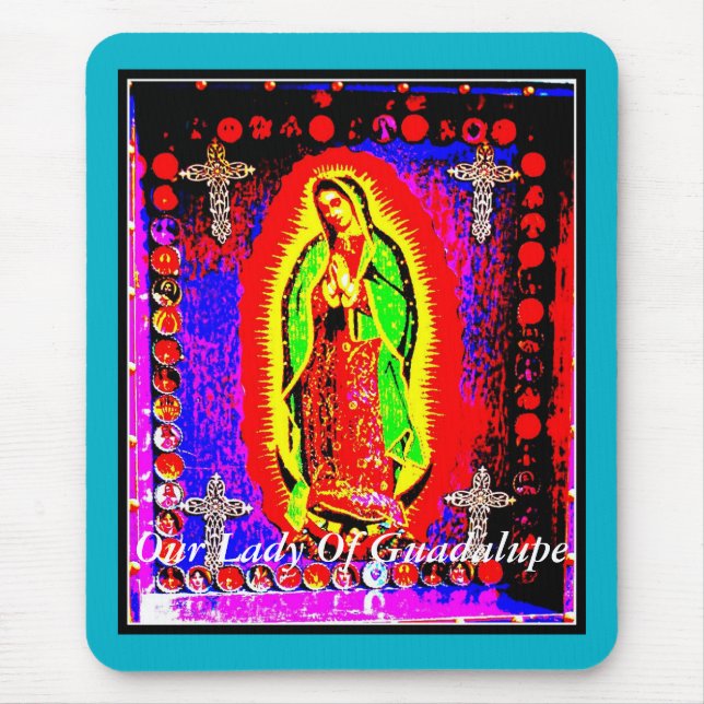 Our Lady Of Guadalupe Mouse Mat (Front)