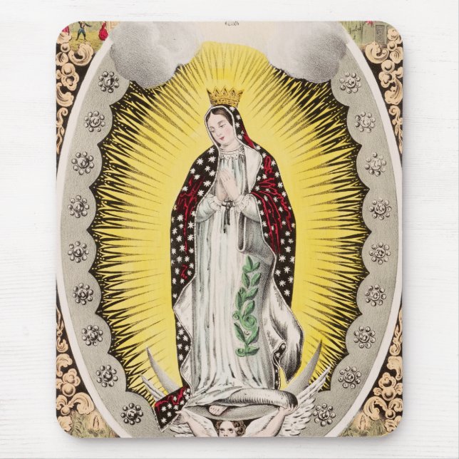 Our Lady of Guadalupe Mouse Mat (Front)