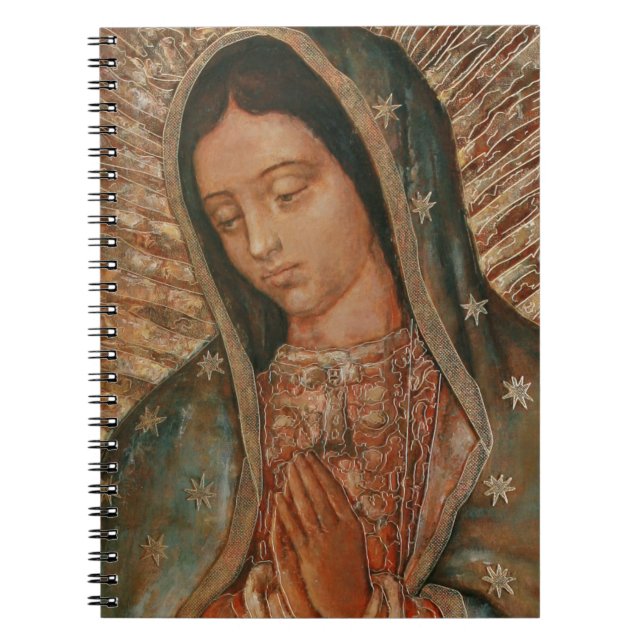 our lady of guadalupe notebook (Front)