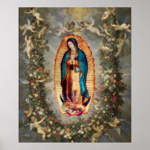 Our Lady of Guadalupe, Nuestra Señora de Guadalupe Poster