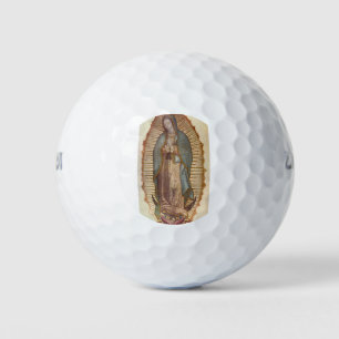 Our Lady of Guadalupe (Nuestra Señora) (Virgen) Golf Balls