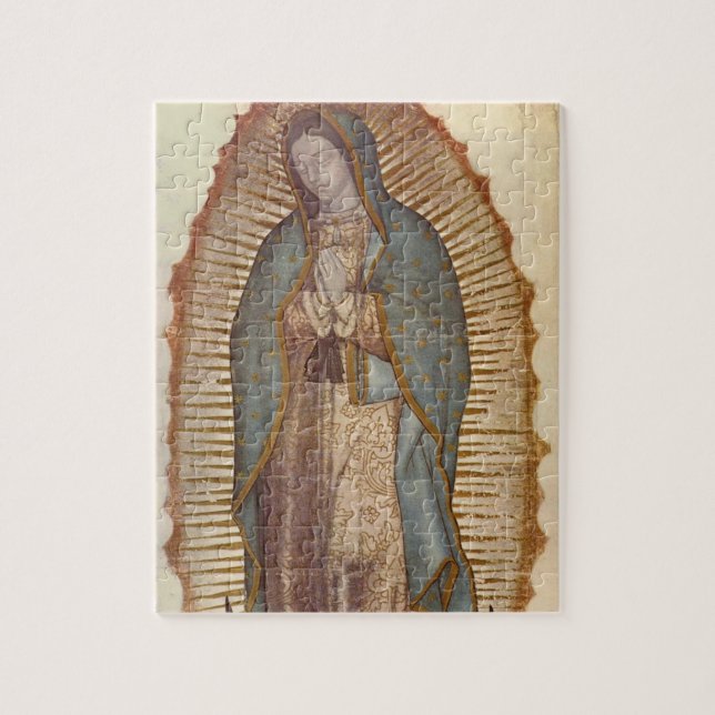 Our Lady of Guadalupe (Nuestra Señora) (Virgen) Jigsaw Puzzle (Vertical)