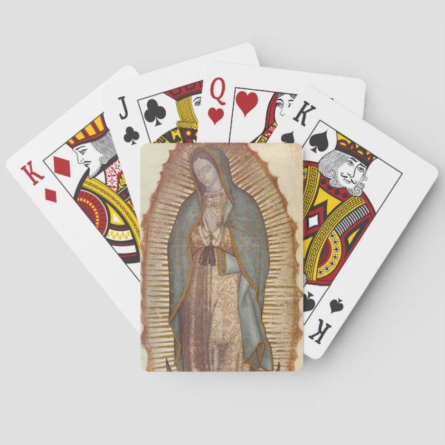 Our Lady of Guadalupe (Nuestra Señora) (Virgen) Playing Cards (Back)