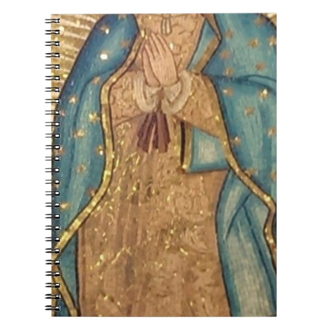 Our Lady Of Guadalupe Painting Notebook (Front)