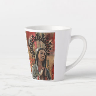 Our lady of Guadalupe, patroness of the Americas Latte Mug