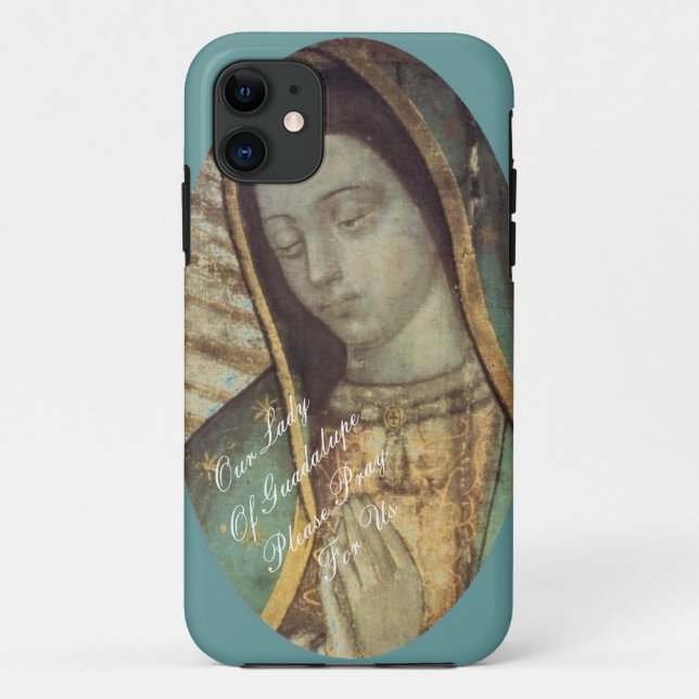 OUR LADY OF GUADALUPE PLEASE PRAY FOR US Case-Mate iPhone CASE (Back)