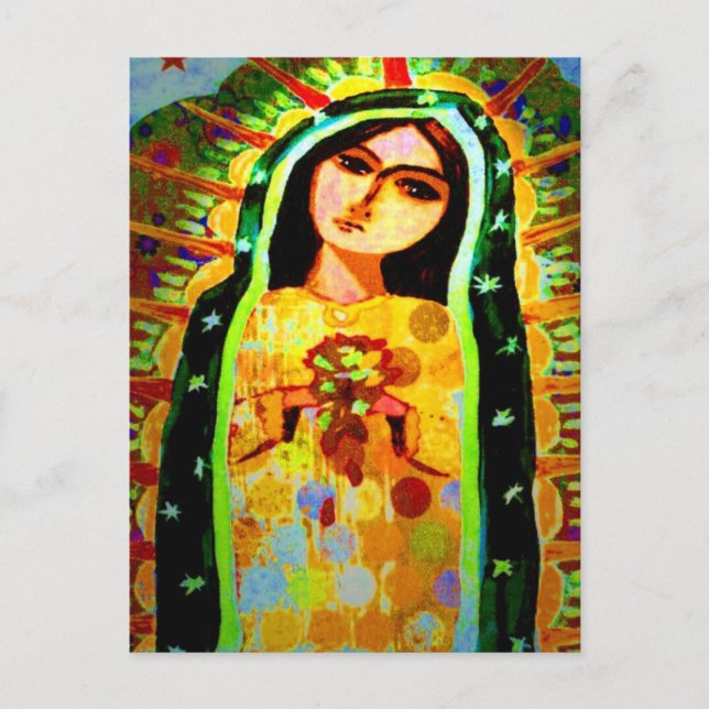 Our Lady of Guadalupe Postcard (Front)