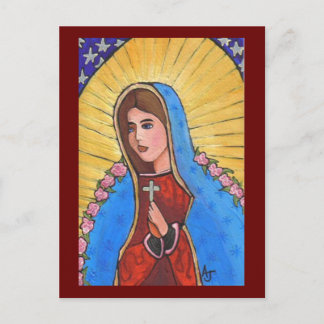 Our Lady of Guadalupe - postcard