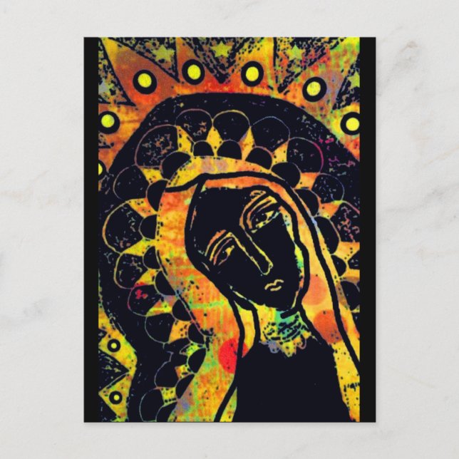 Our Lady of Guadalupe Postcard (Front)