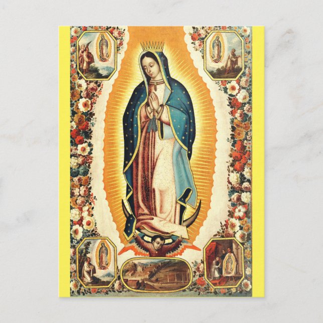 Our Lady of Guadalupe Postcard (Front)