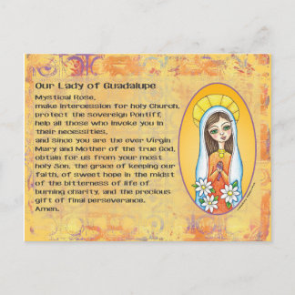 Our Lady of Guadalupe Postcard