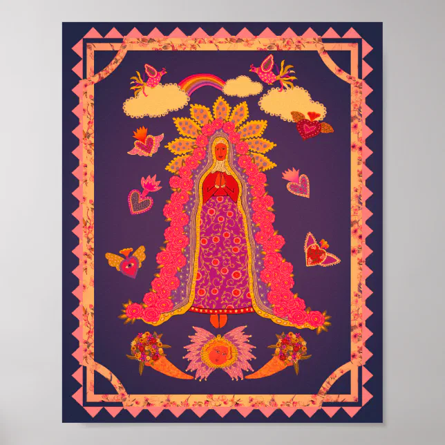Our Lady of Guadalupe Poster | Zazzle