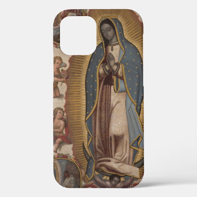 OUR LADY OF GUADALUPE PRAY FOR US ! Case-Mate iPho iPhone Case (Back)
