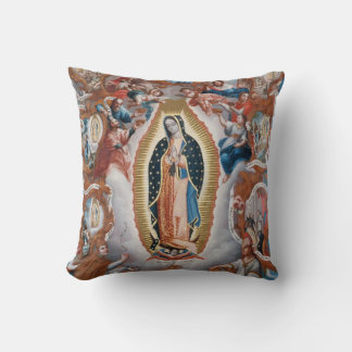 OUR LADY OF GUADALUPE PRAY FOR US CUSHION