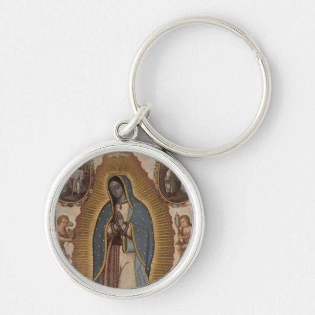 OUR LADY OF GUADALUPE PRAY FOR US KEY RING (Front)