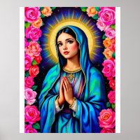 Our Lady of Guadalupe Praying Virgin Mary Large