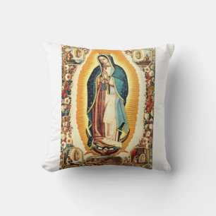 Our Lady Of Guadalupe Radiant Art Cushion