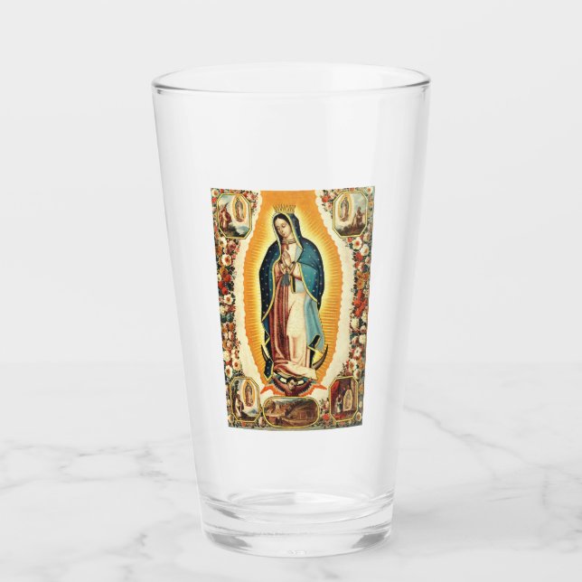 Our Lady Of Guadalupe Radiant Art Glass (Front)