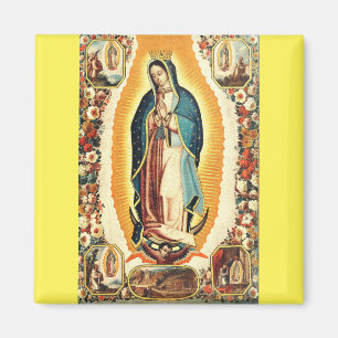 Our Lady Of Guadalupe Radiant Art Magnet