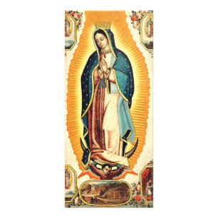 Our Lady Of Guadalupe Radiant Art Rack Card