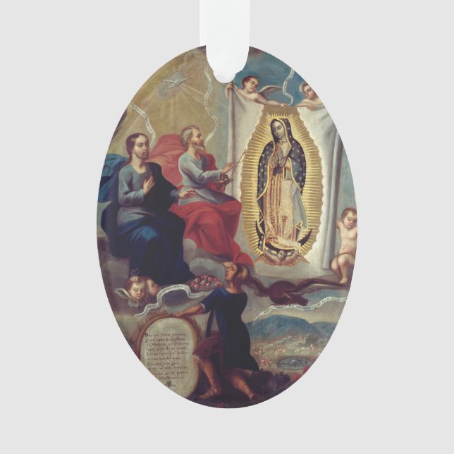Our Lady of Guadalupe | Religious Keepsake Ornament (Front)