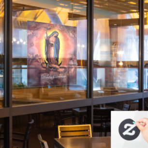 Our Lady of Guadalupe Rev12 Window Cling