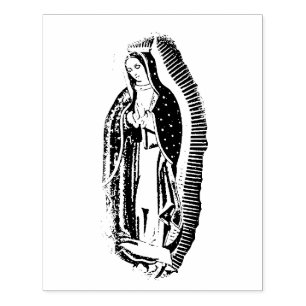 Our Lady of Guadalupe   Rubber Stamp