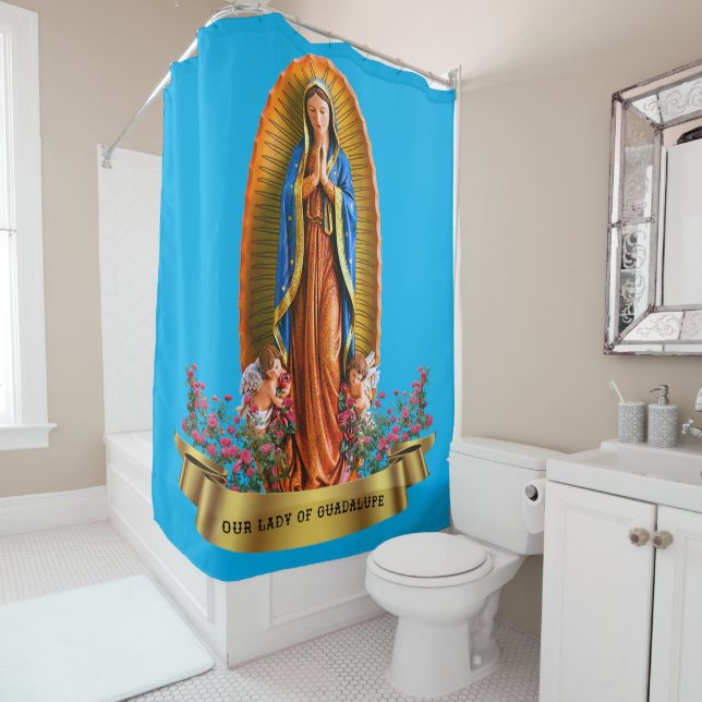 Our Lady of Guadalupe Shower Curtain (In Situ)
