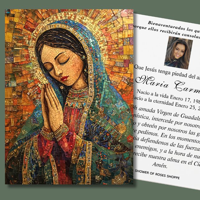 Our Lady of Guadalupe Spanish Funeral Holy Prayer (Creator Uploaded)