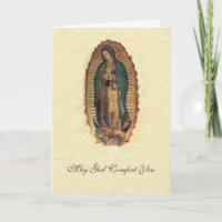 Our Lady of Guadalupe Sympathy Condolences