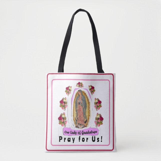 Our Lady of Guadalupe Tote Bag (Front)