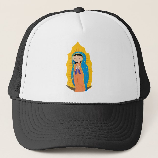 Our Lady of Guadalupe Trucker Hat (Front)