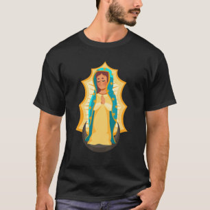 Our Lady Of Guadalupe Vintage Mother Mary Mexico C T-Shirt