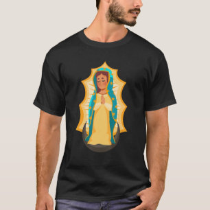 Our Lady Of Guadalupe Vintage Mother Mary Mexico C T-Shirt