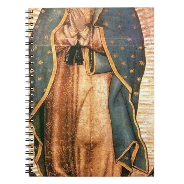 Our Lady Of Guadalupe Vintage Notebook (Front)