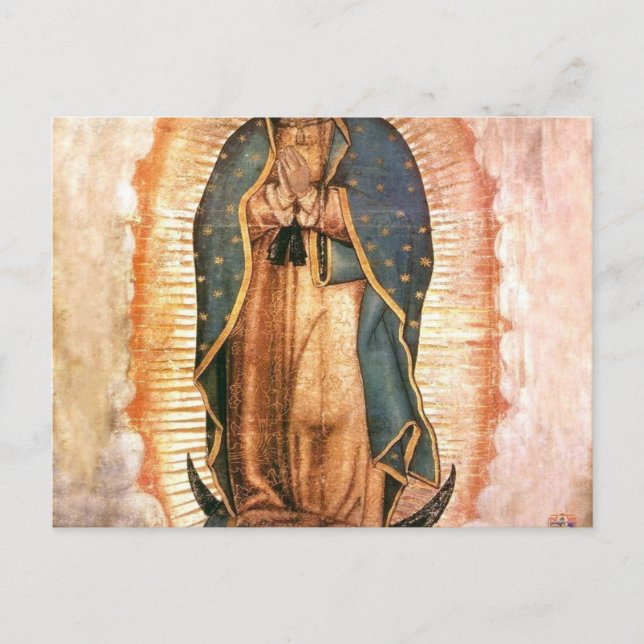 Our Lady Of Guadalupe Vintage Postcard (Front)