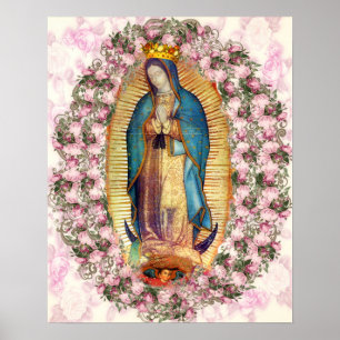 Our Lady of Guadalupe Virgin Mary 203 Poster