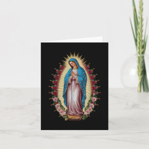 Our Lady Of Guadalupe Virgin Mary  Card
